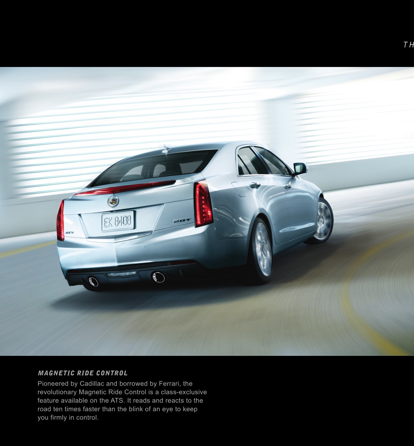 2013 Cadillac ATS Brochure Page 1